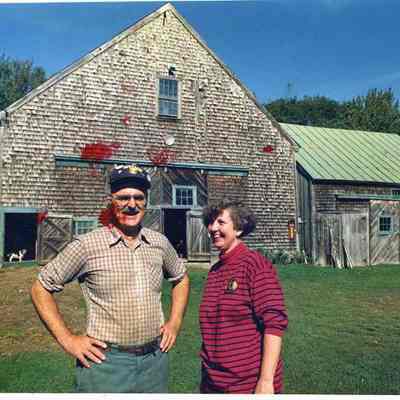 Unidentified man, woman