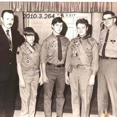 Boy Scouts from Troop 643