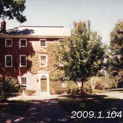 A photo of Massachusetts Hall