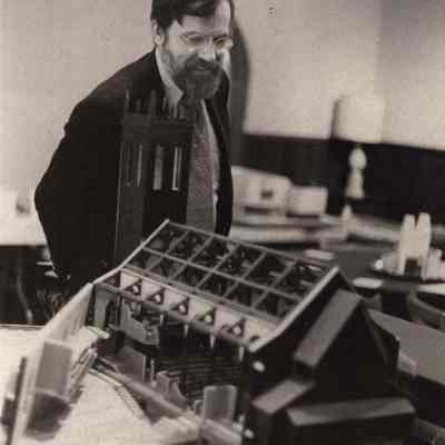 A photo view of Douglas Richmond. 2/12/1981.