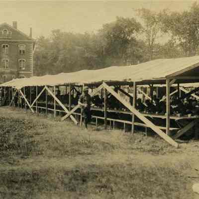 WW I mess tent, Bowdoin College