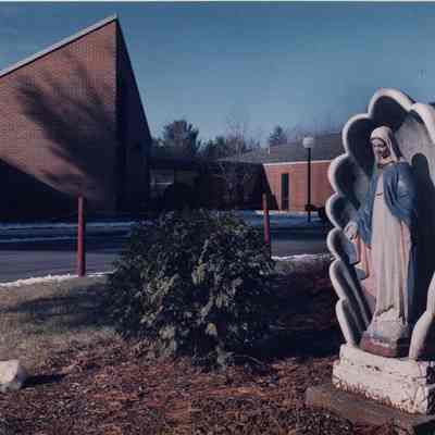 A photo view of the St Charles Church. 1/18/1991.