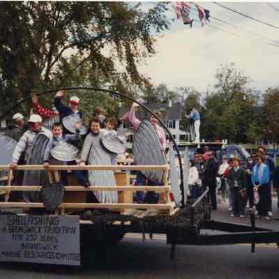 A photo of a float in the 250th parade.10/7/1989.