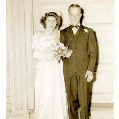 Betty White as a Bride