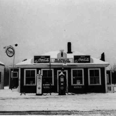 Service Station. Pejepscot Village