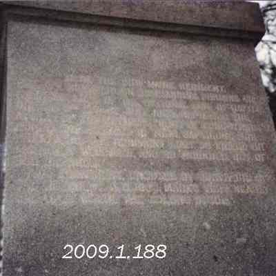 A photo of the 20th Maine monument.