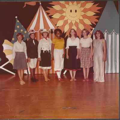 In talent costumes