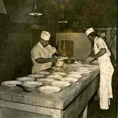 Navy Cooks Preparing Food