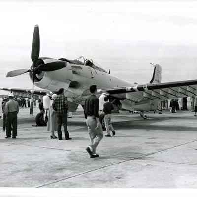 SKYRAIDER Aircraft at BNAS