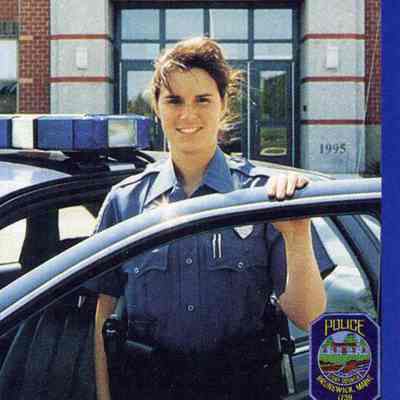 Brunswick Police Department Patrol Officer Andrea Jones