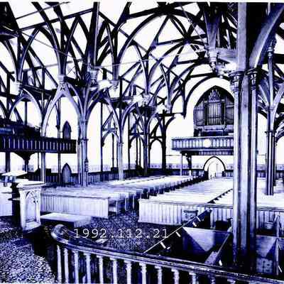 Interior of the First Parish Church.