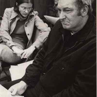 A photo view of Ernest Jewett. 3/18/1975.