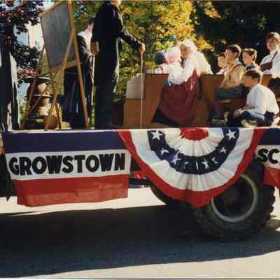 A photo of a float in the 250th parade.10/7/1989.