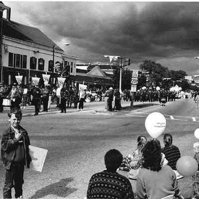 Band in Brunswick's 250th Anniversary Parade