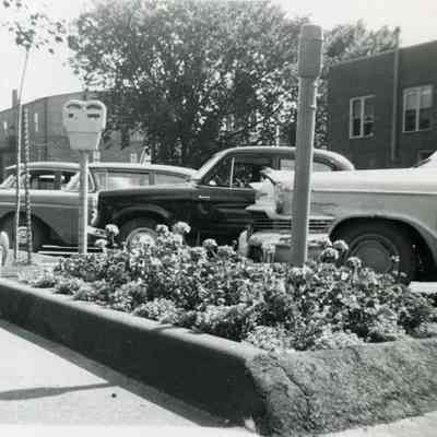 A photo of the parking lot in back of Tondreau Block on Bank St.