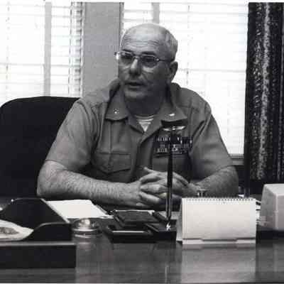 A photo view of Cdr. William J. Locke.