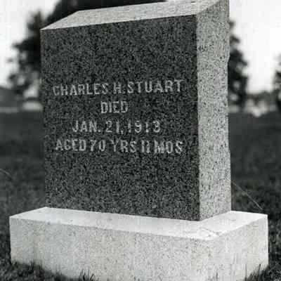 Charles H. Stuart's Tombstone