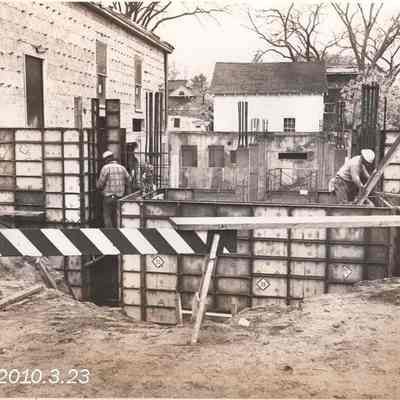 New England Telephone Building Construction
