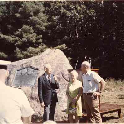 Paul Burbank, Mary White, Joseph Stetson, Mere Point, 1974
