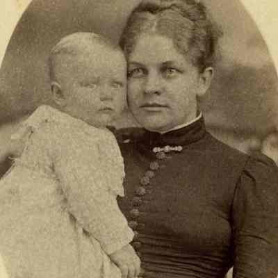 Unidentified Woman and Baby
