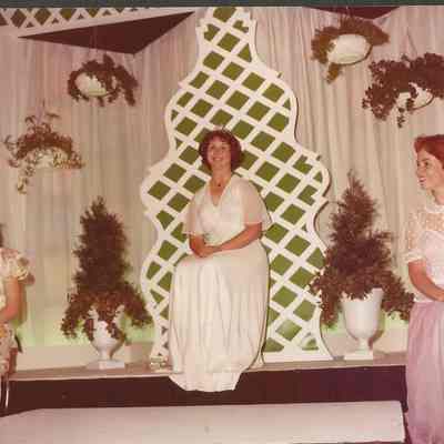 Lisa Grasmuck the 1978-79 Brunswick Teen Queen returning to the coronation throne