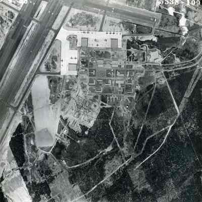 An aerial photo of a portion of Brunswick. 5/4/1953