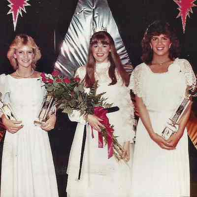 A color photograph of some winners.