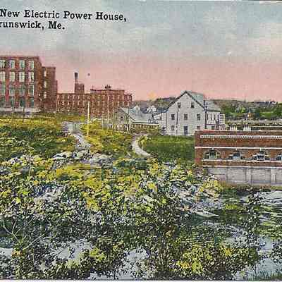 Cabot Mills & New Electric Power House, Brunswick