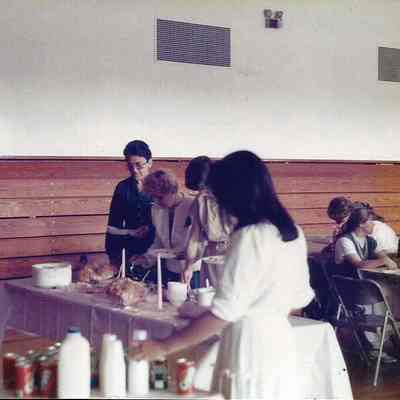 A color photograph of the Judges Buffet Luncheon