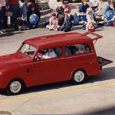 Antique car in the 250th Anniversary Parade