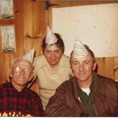 Samuel Holbrook and Two Unidentified People