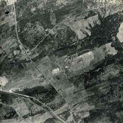 An aerial photo