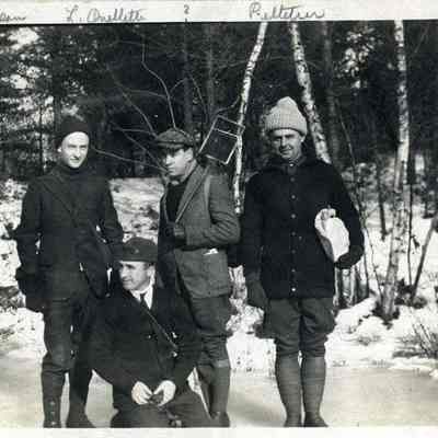 Group in winter (some identified)