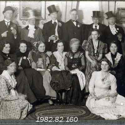 A photo of a group of people.