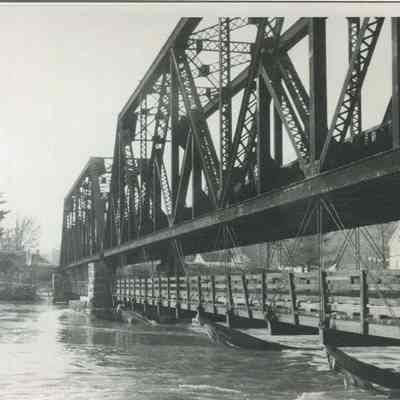1987 Androscoggin River Flood Black Bridge