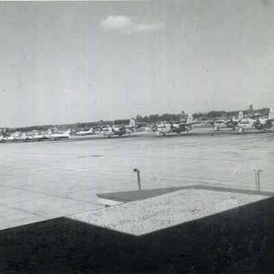 Flight Line at Brunswick Naval Air Station