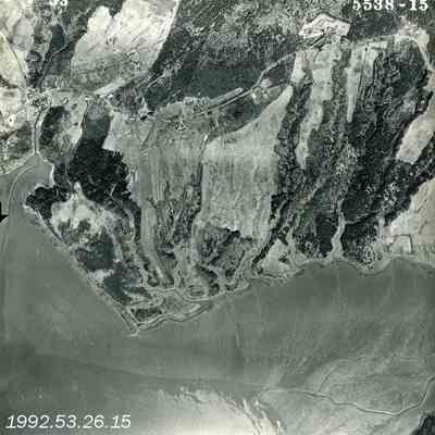An aerial photo of 5/4/1953