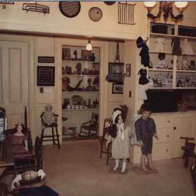 A photo view of exhibits at PHS museum