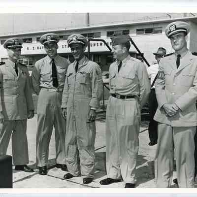 Navy Men at Brunswick Naval Air Station