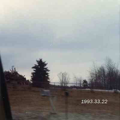 A photo of a Navy house being razed. 3/1973.