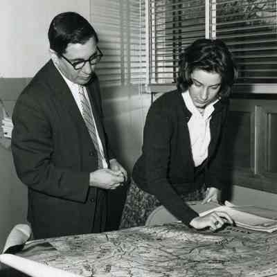 Alfred LeBlanc and Linda Brackett.