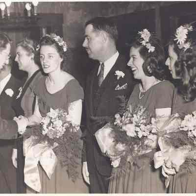 Reception Line at Chaisson and Martin Wedding