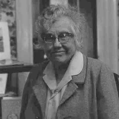A photo view of Alice Whittier. Late 1978.