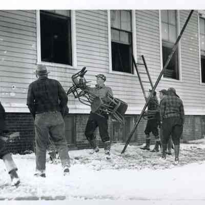 John A. Cone School Fire