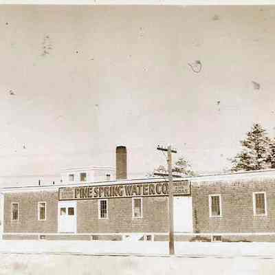 Pine Spring Water Company Bottling Plant in the Winter