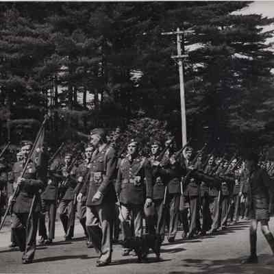 Maine Army National Guard Marching