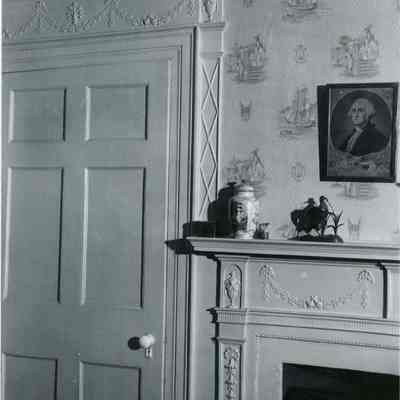 A photo of some interior detailing at the Porter House.