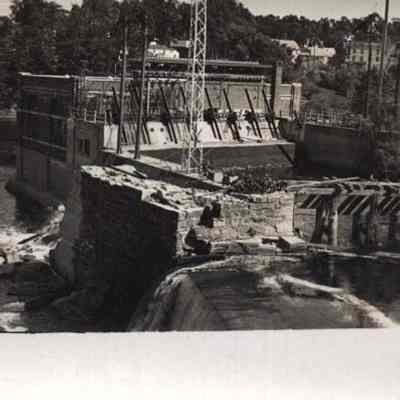 Power Station on Androscoggin River 1936