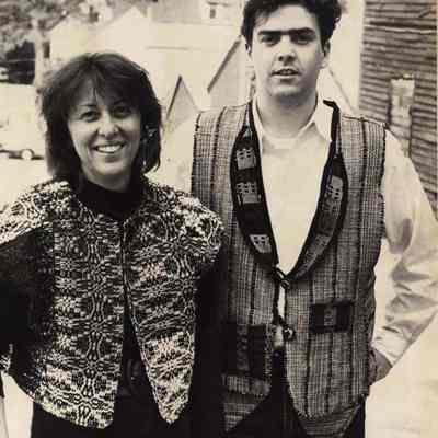 A photo view of Arlene Morris and Brett Johnson. 5/29/1992.