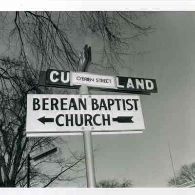O'Brien Street Sign